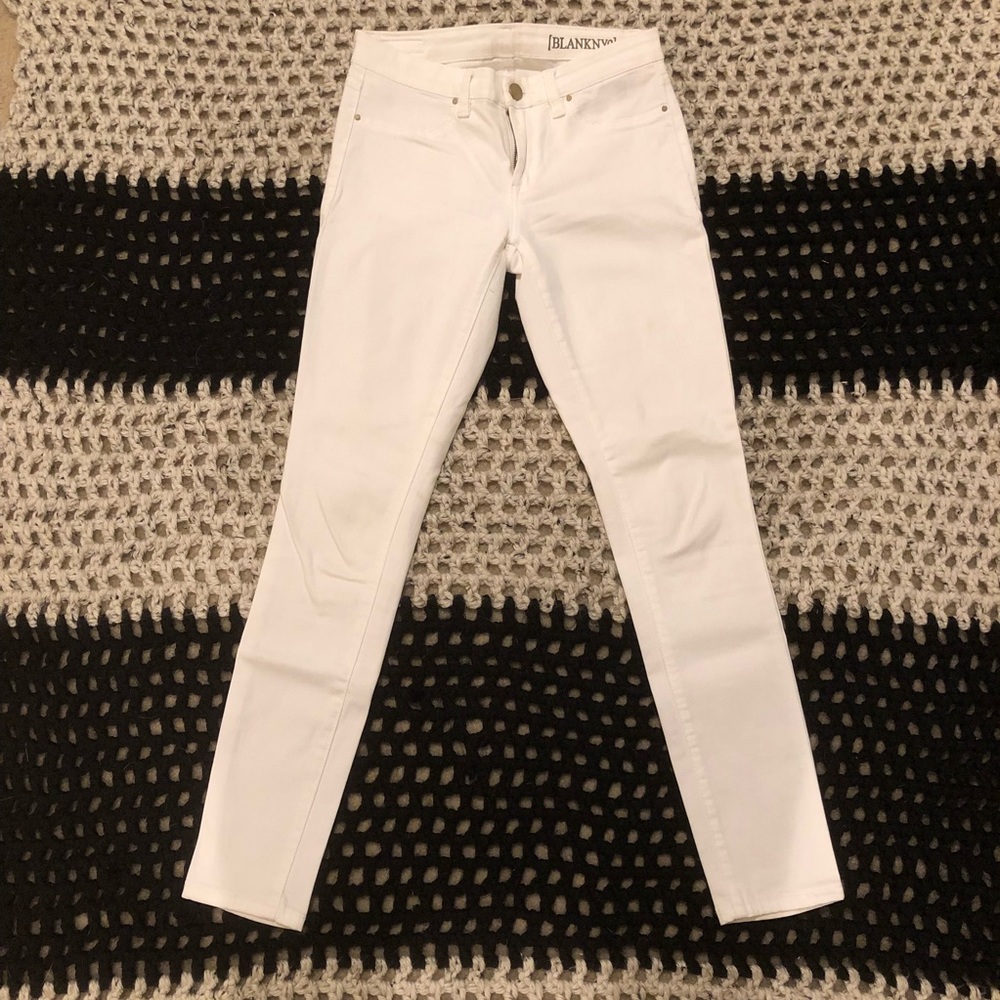 Blank NYC White Skinny Jeans